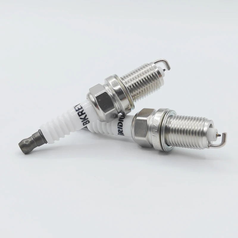 4/20pcs BKR7EIX 2667 Iridium Spark Plug For Polaris Porsche BMW Honda Volvo For BKREY7EX 23376 High Quality Ignition Plug