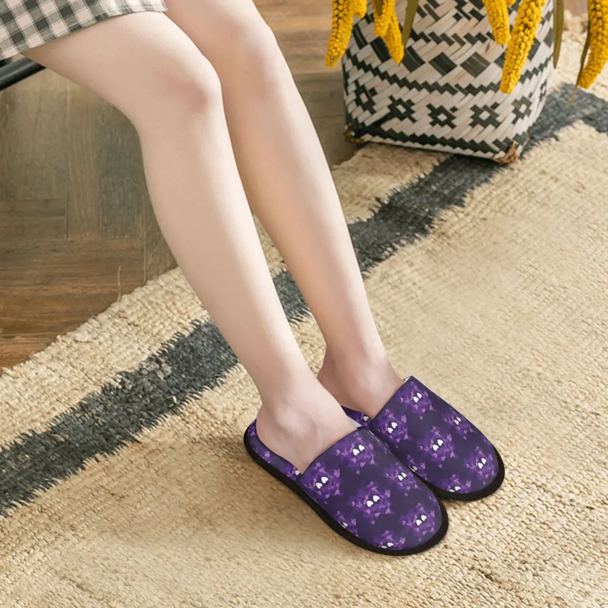 مخصص ستار مقابل. شبشب The Forces Of Evil Mewberty من إسفنج الذاكرة الدافئ الناعم للنساء، شبشب منزلي لغرفة النوم، حذاء مريح #6