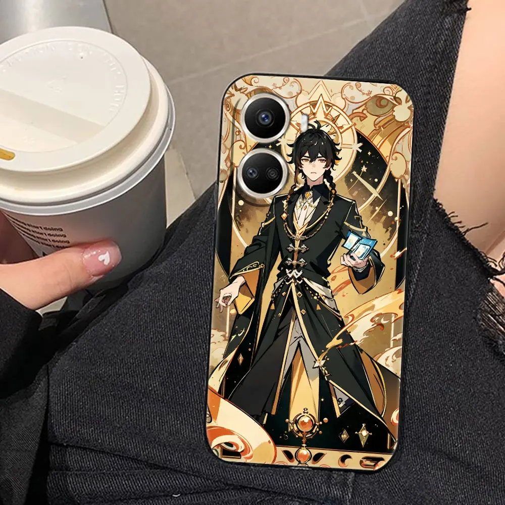 Genshin Impact Anime Phone Case For Huawei NOVA Y90 Y70 Y61 10 10SE 9 8 8I 7 7I 6 SE 5 5I 4 3 3I 2 Pro Case Funda Coque Shell