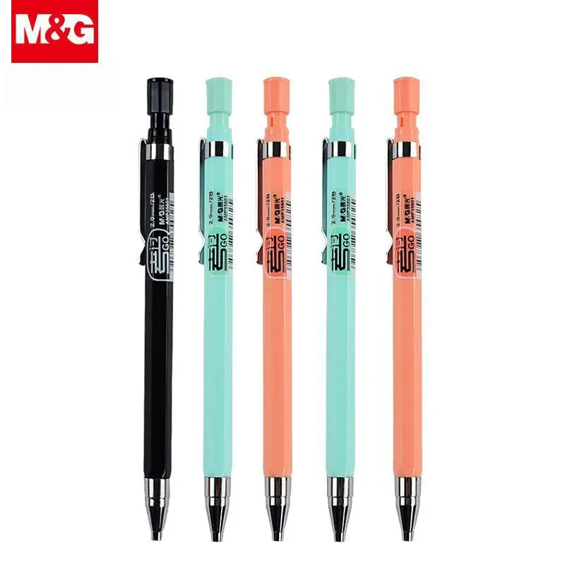 Automatic Pencil 2.0mm for Primary School Students 2B Pencil Test Special Writing Continuously Replaceable Core Children