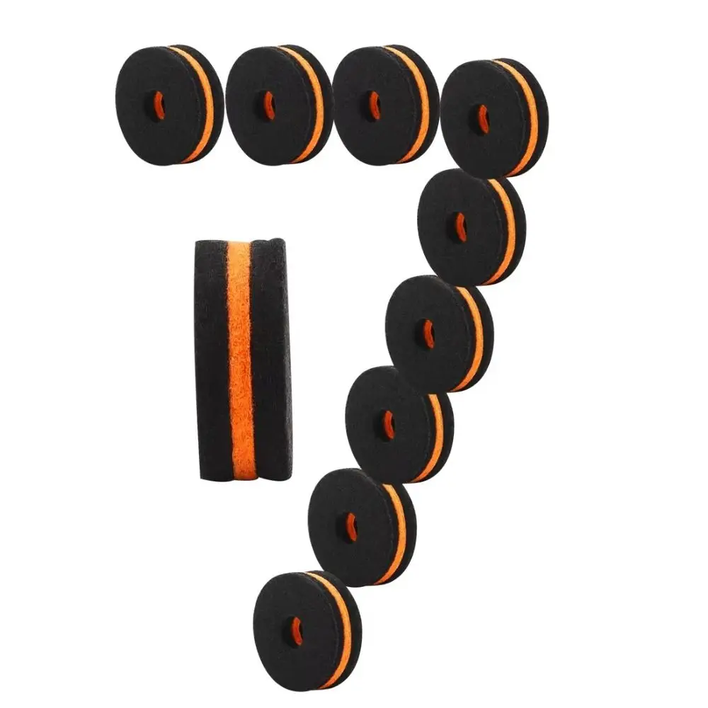 Protection Set Cymbals Felt Pad Noise-reducing Professional Drum Slices Felt Standard Size Cotton Cymbals Washer Pad