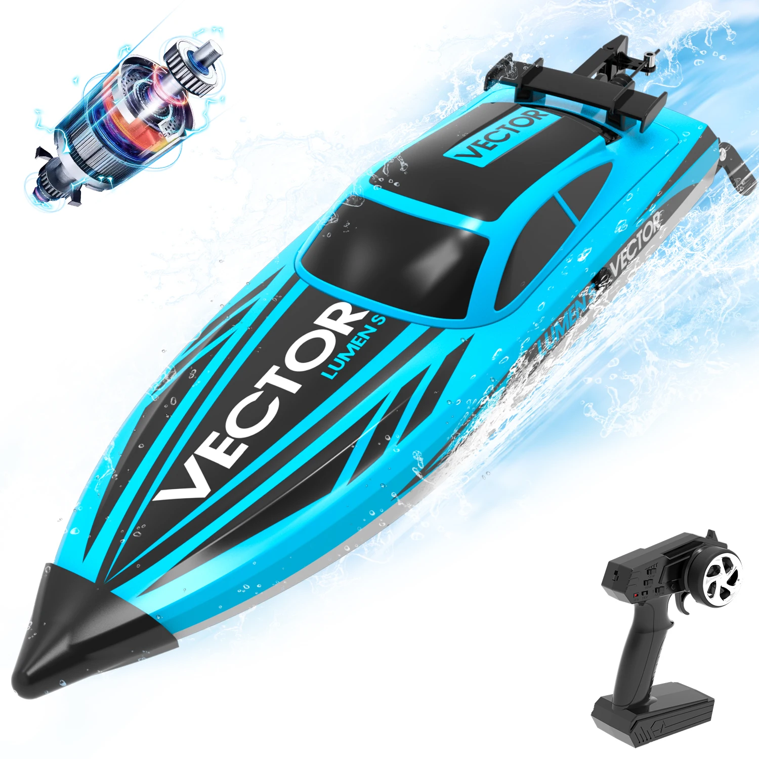 Kids Toys In Wholesale - VOLANTEX RC Hochgeschwindigkeits-Brushless-Motor RC-Boote RTR Ferngesteuerte