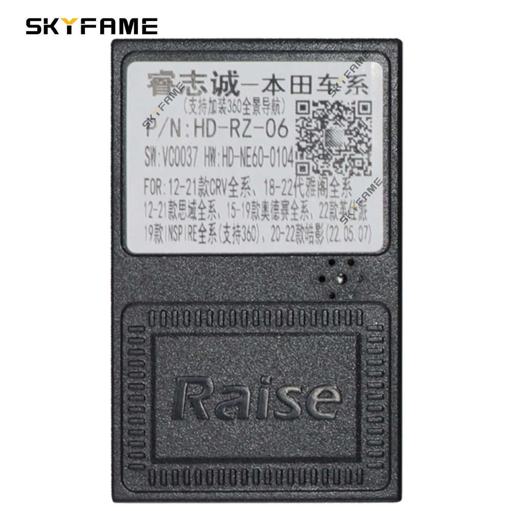 SKYFAME سيارة 16Pin الأسلاك تسخير أندرويد مهائي كابلات الطاقة Canbus صندوق فك لهوندا سيفيك 1.5T HD-RZ-06