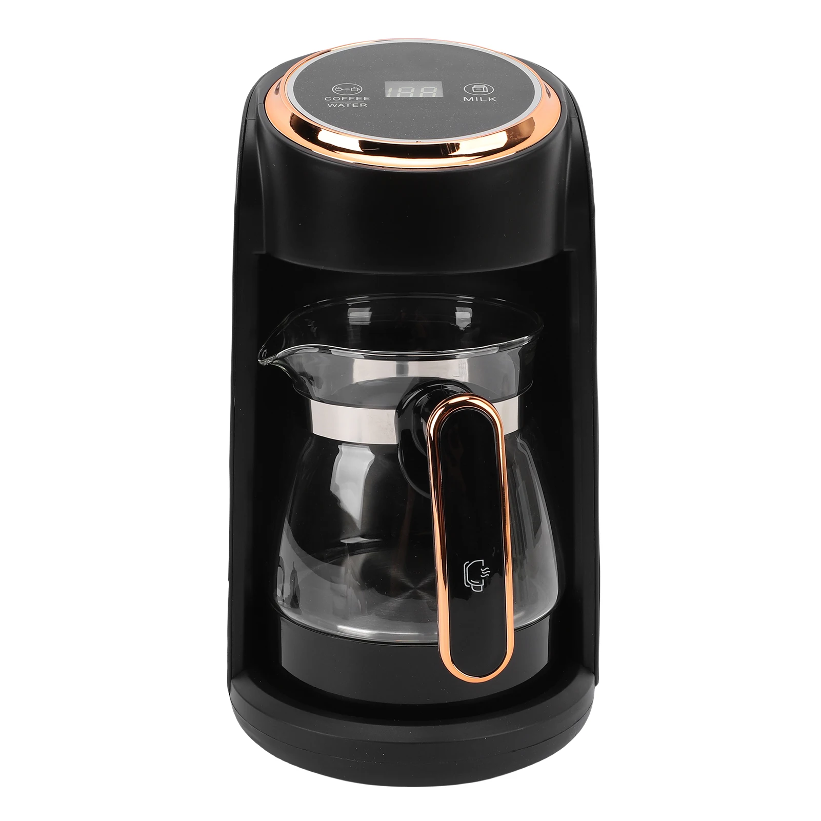 

600W Turkish Coffee Maker 300ml Capacity Automatic Coffee Machine Auto Shutoff for Home Travel Automatic Coffee Machine