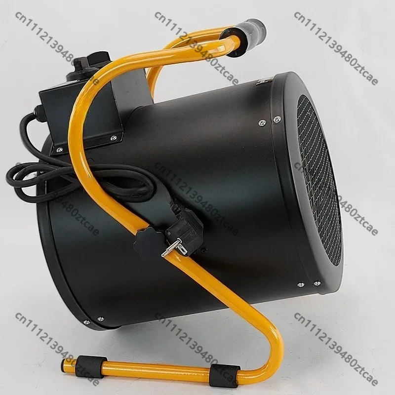 Compact Industrial Heater Fan, 220V 5000W High Power Electric Heating Blower, Fast Warm Up Household Indoor Heating Accessory