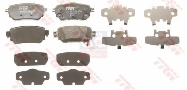 Store code: GDB3617 brake pad rear 14 QASHQAI-XTRAIL-KADJAR