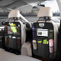 Car Backseat Storage Pockets Travel Organizer Touch Screen Tablet Holder For Jeep Cherokee Compass Patriot Renegade Wrangler JK