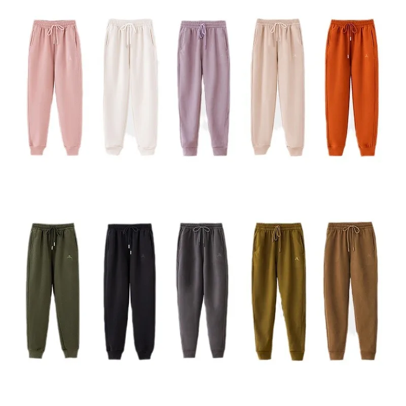 ex Herbst-Winter-Freizeithose mit FCE-Futter und Bündchen, warm, bequem, lockere Passform, Harlan Sle-Hose für Männer und Frauen