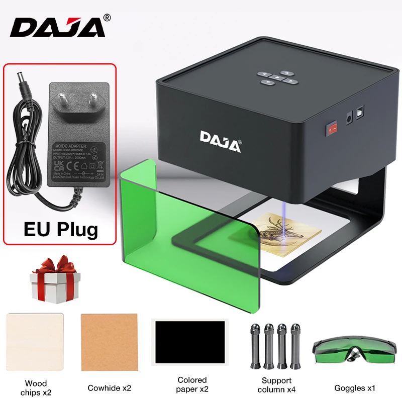 DAJA DJ6 Mini Grabador Láser Portátil Bluetooth para Etiquetas y Más 🛠️