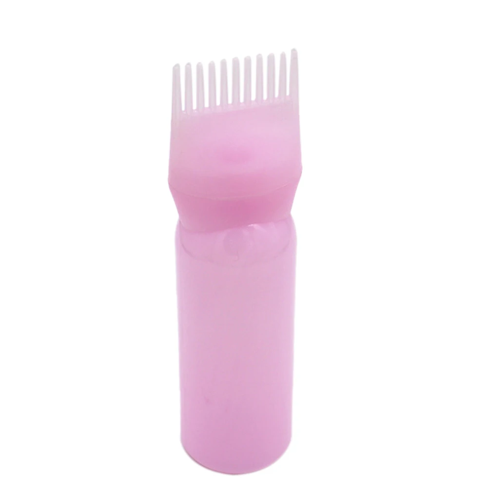 

Root Comb Applicator Bottle Hair Dye Applicator Brush with Graduated Scale Hair Oil Applicator Hair Oiling Bottle for Scalp Care