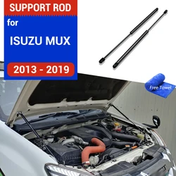 Car-Styling Refit Bonnet Hood Gas Shock Lift Strut Bars Support Rod for Isuzu MUX MU-X 2013 2014 2015 2016 2017 2018 2019 2020