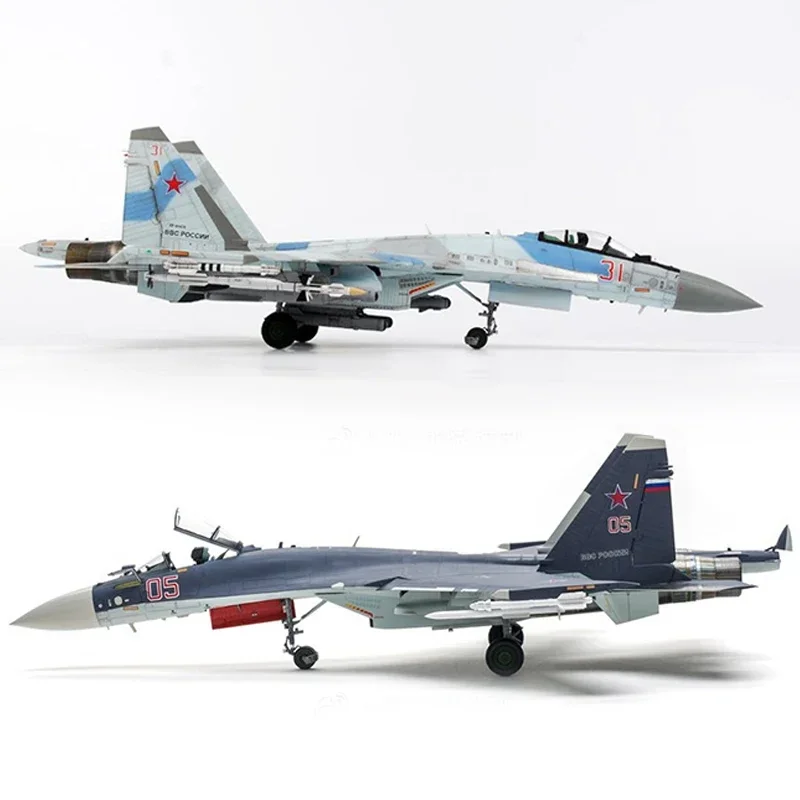 Kitty Hawk Assembled Aircraft Model Kit KH80142 Russian Su-35 Flanker-E Fighter-Bomber 1/48 Scale