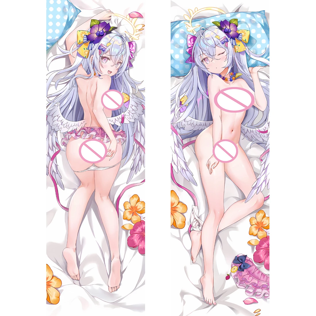 Blue Archive Shirasu Azusa Dakimakura Anime Otaku Decor Hugging Body Pillow Case Kawaii Cushion Pillow Cover Cute Bedding Decor