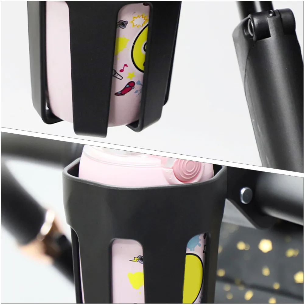

Stroller Cup Holder Universal Large Opening Easy to Install No Assembly Strong Bearing Capacity Bike Handlebar Bottle Cup Holder