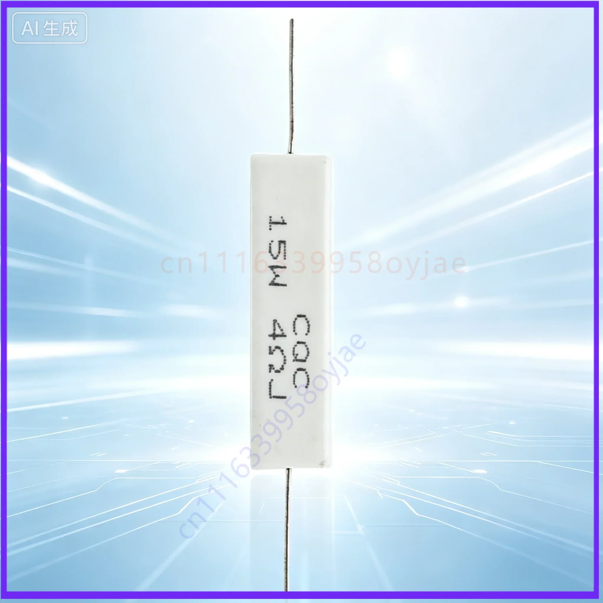 Horizontal Mini Shunt Accessory for 15W 4ΩJ Ceramic Cement Resistor, Passive Component Protection Part  10pcs