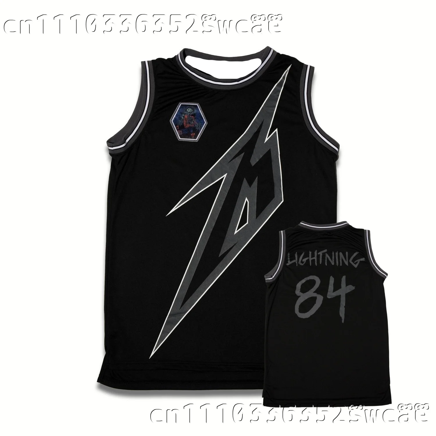 2026 Metallica World Tour Retro Basketball Jersey Men's  Summer Sports Vest Breathable Quick Drying  Clothing FamilyMatching