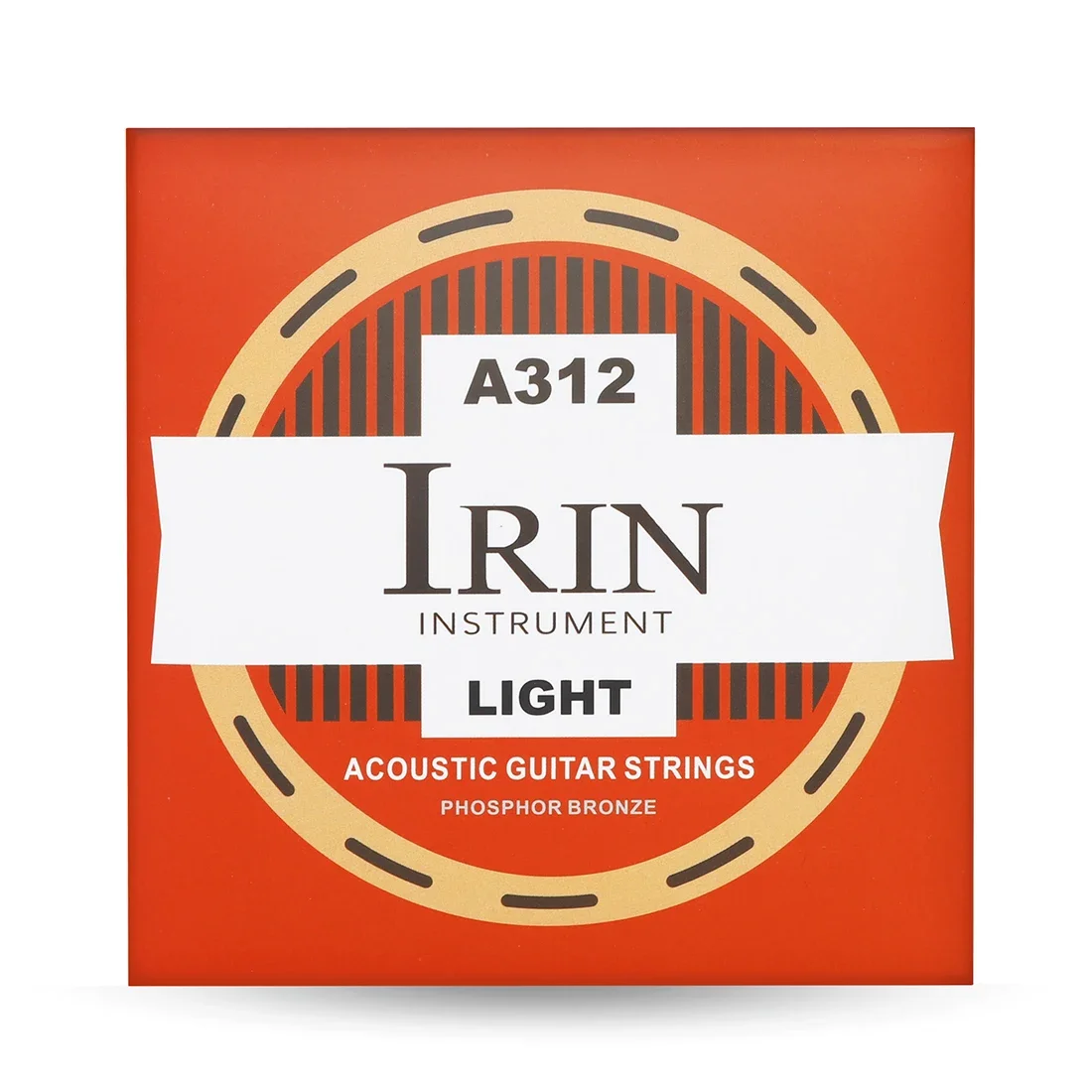 

IRIN Acoustic Guitar Strings Guitar Accessories Hexagonal Alloy Folk Guitar String High Carbon Steel Core Wire Anti-rust Coating