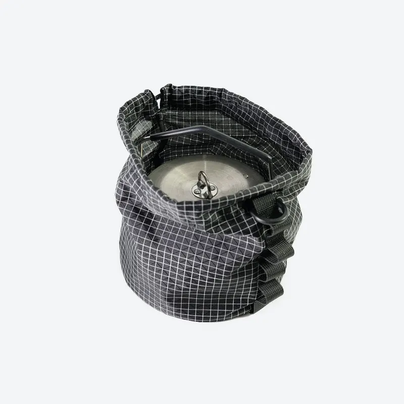 UHMWPE Water Bottle Storage Bag Outdoor Camping Kettle Storage Bag Lightweight Small Gas Tank Storage Jacketed Kettle Sundry Bag