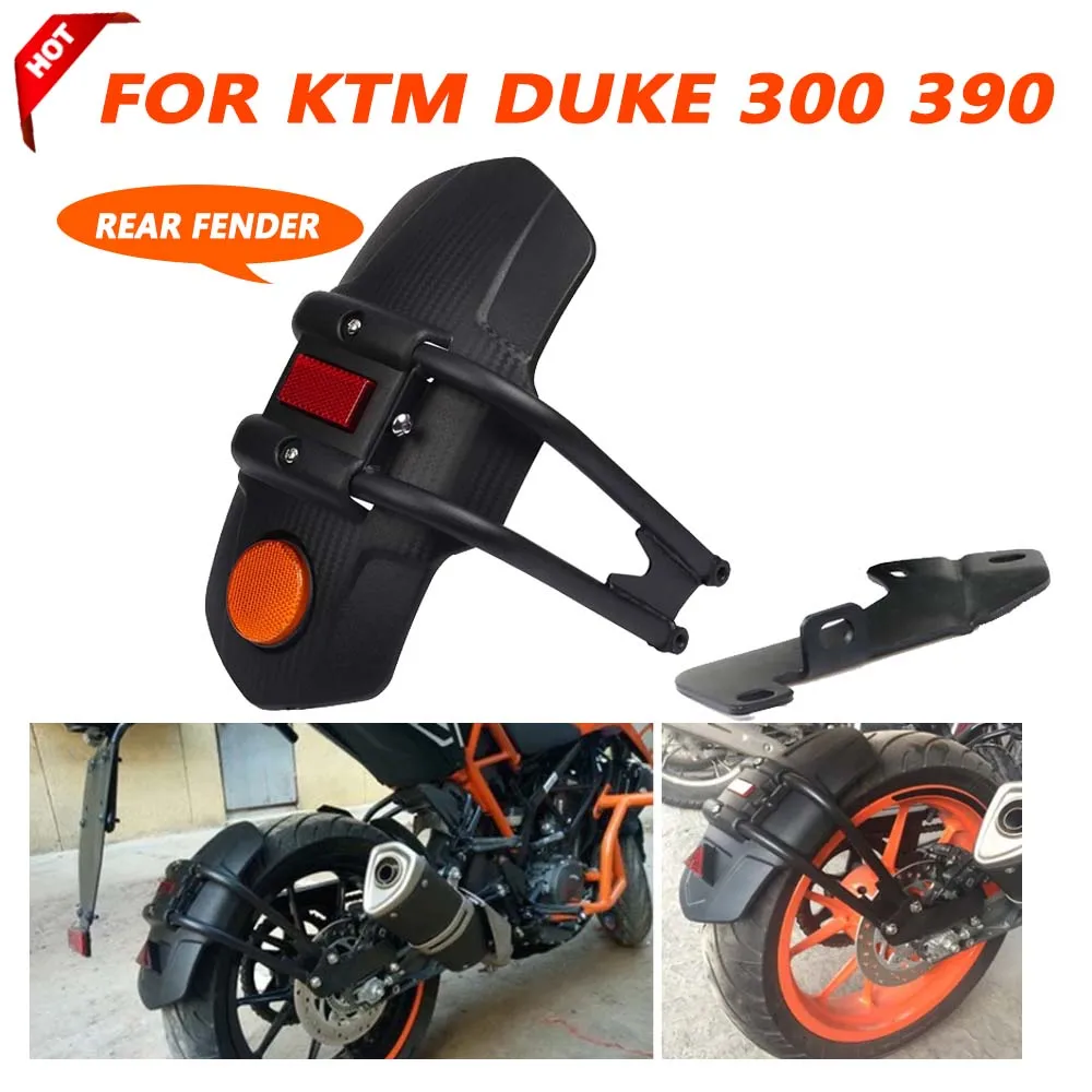 

For KTM Duke 390 300 390Duke 300Duke 390 Adventure Motorcycle Accessories Rear Fender Mudguard Wheel Tire Splash Cover Guard