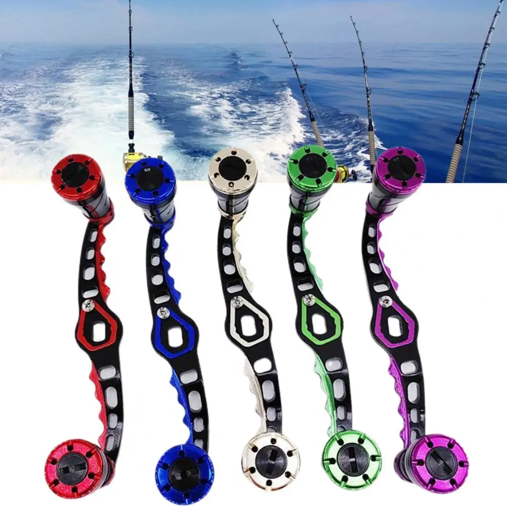 New Design Length 114MM Carbon Fibre Fishing Handle + EVA Knob For DAI&SHI Type Reel Fishing Tackle Accessory