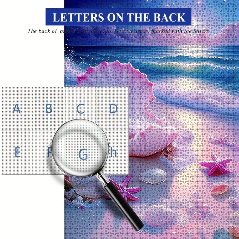 1000 قطعة من أحجية الصور المقطوعة النابضة بالحياة للبالغين - حرفة يدوية متينة، تصميم محمول، صديق للمبتدئين، 38.0 سم × 26.01 سم، P #5