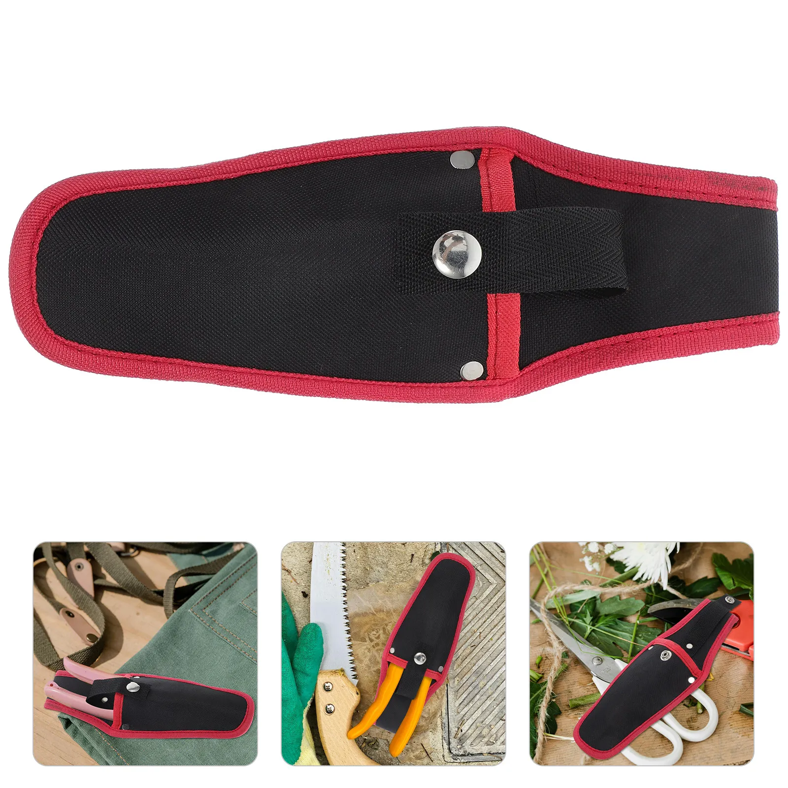 Canvas Scissors Cover Multi Functional Pruner Case Portable Gardening Tool Pouch Protective Shears Bag Large Capacity