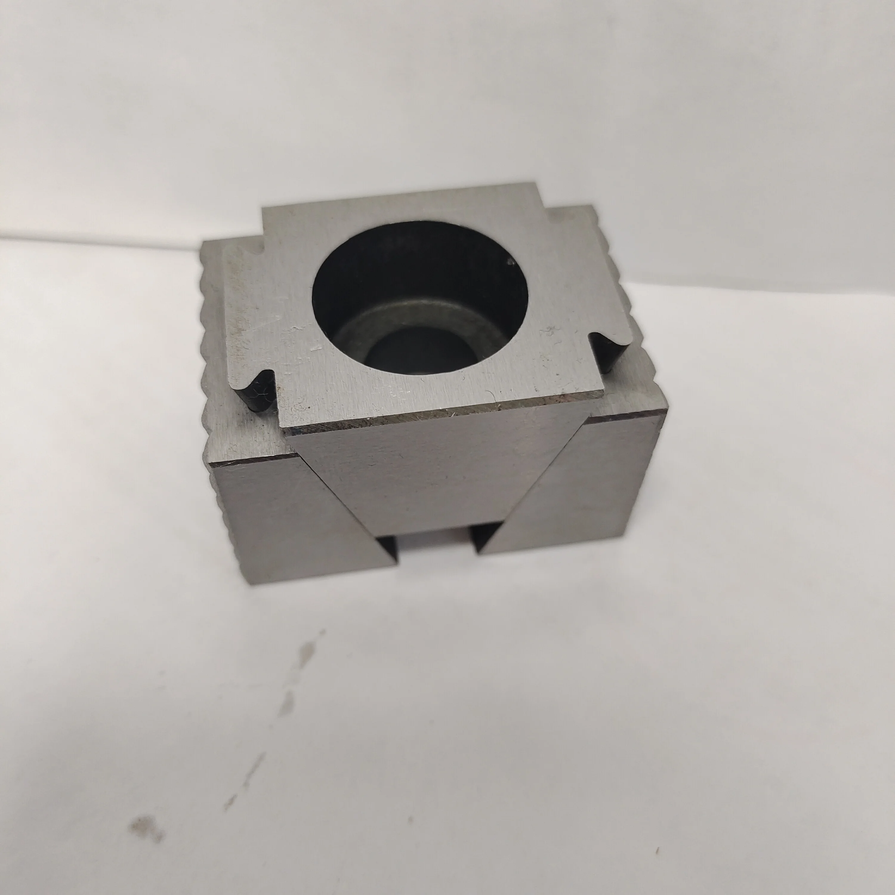 

M8 M10 M12 OK Fixture Clamp Wedge Precision Modular Single Vise CNC Industrial Machining Teeth Surface Jaws