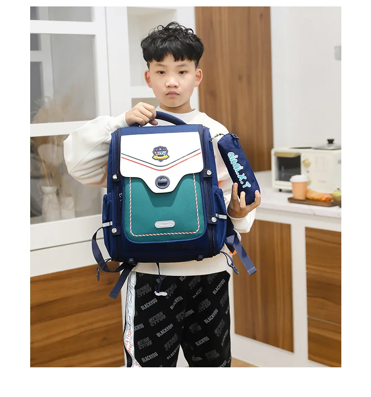 2023 Waterproof Children School bags Boys Kids book bag Cartoon Schoolbag Orthopedic Primary School backpack mochilas infantil