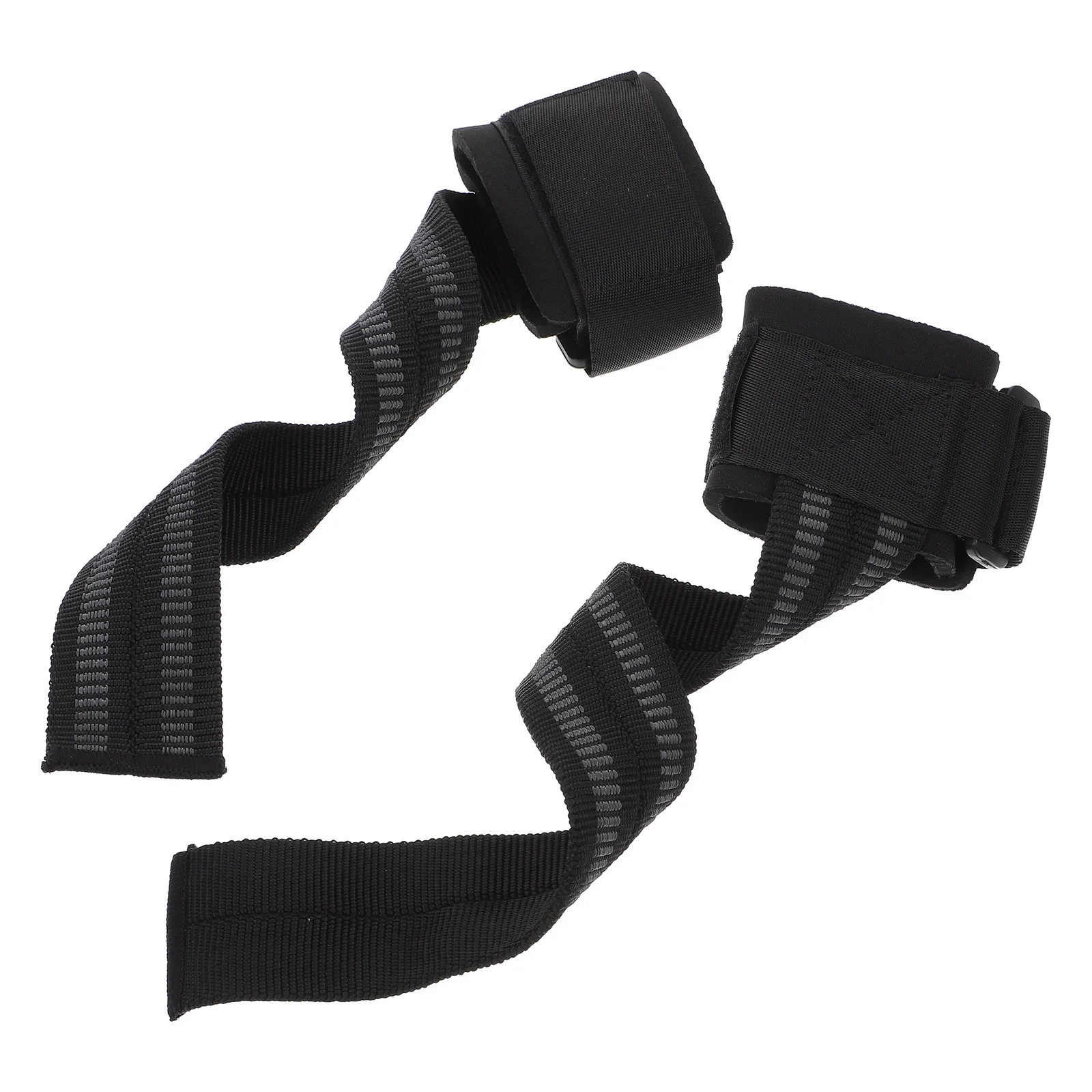 

1Pair Pull Up Grip Straps Anti Slip Wrist Support Gloves Breathable Lightweight Fitness Training Straps Hand Grip Glove