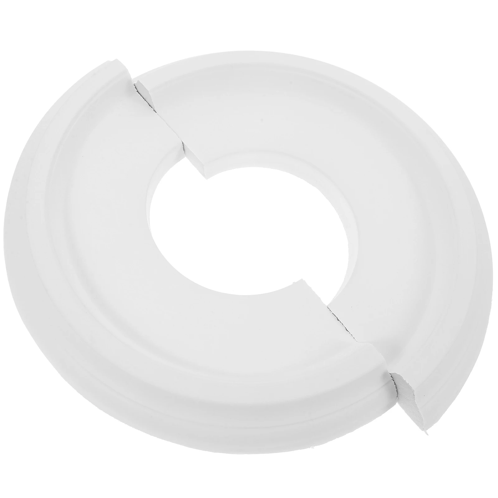 

Ceiling Decorative Cover 9 84x3 8in White Light Fitting Parts Plate Medallion Split Fixtures Fittings PU Material Easy Clean