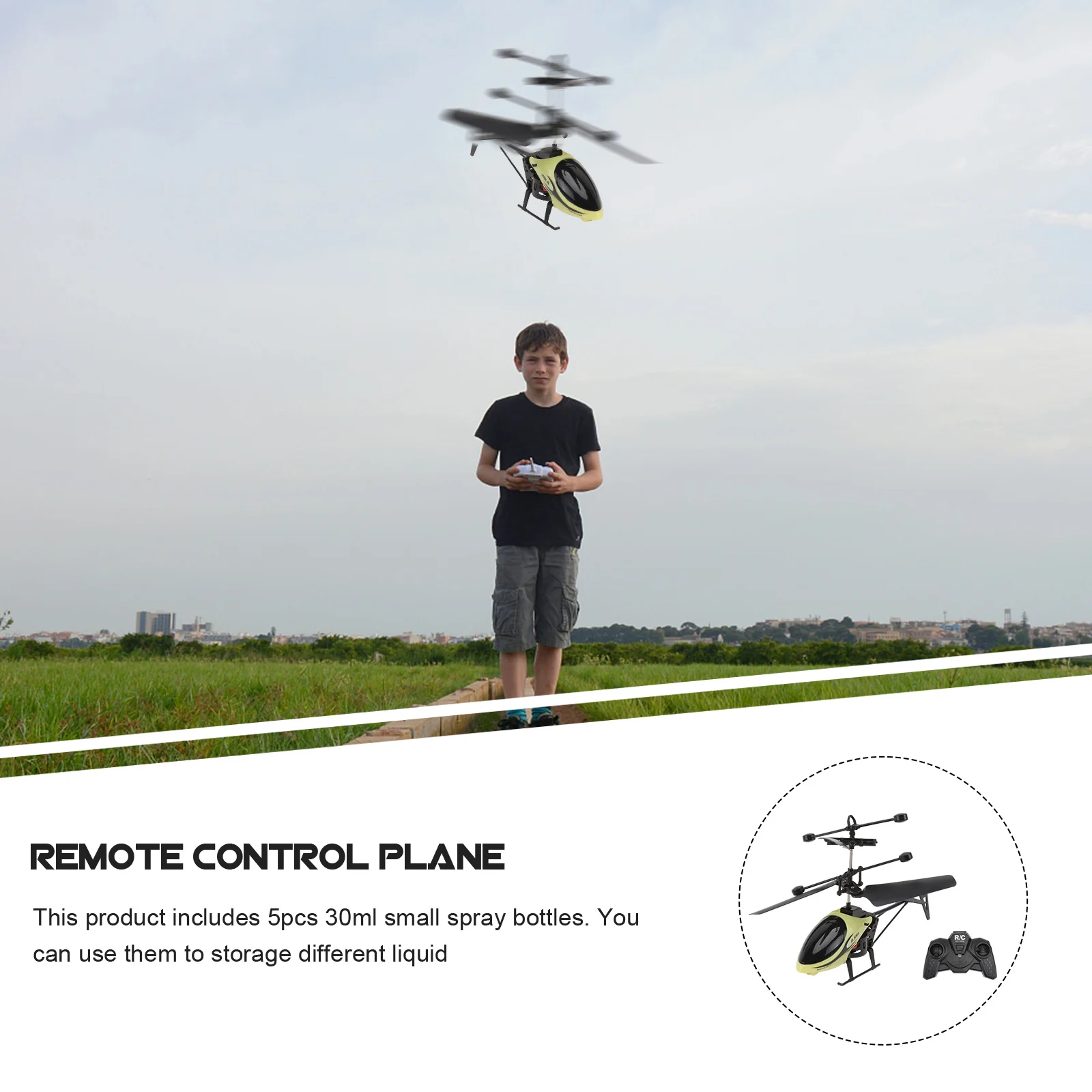 Mini helicóptero de Control remoto, 2 canales, Led, vuelo nocturno, duradero, ligero, regalo para niños, cuadricóptero Rc, Mini helicóptero