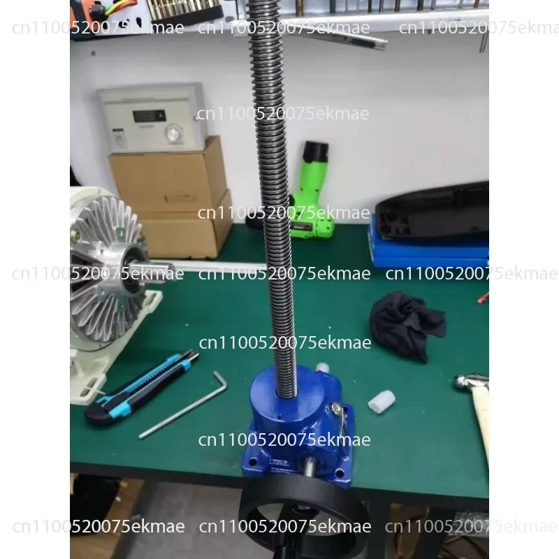 SWL Screw Lift, Hand-cranked Manual Lift Table, Light and Small Lifting Platform Electric Four Linkage Screws