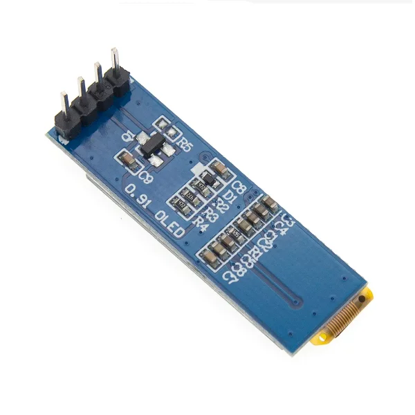 Módulo de exibição LCD OLED LCD IIC 12832 de 0,91 polegadas compatível com 3,3 V-5 V