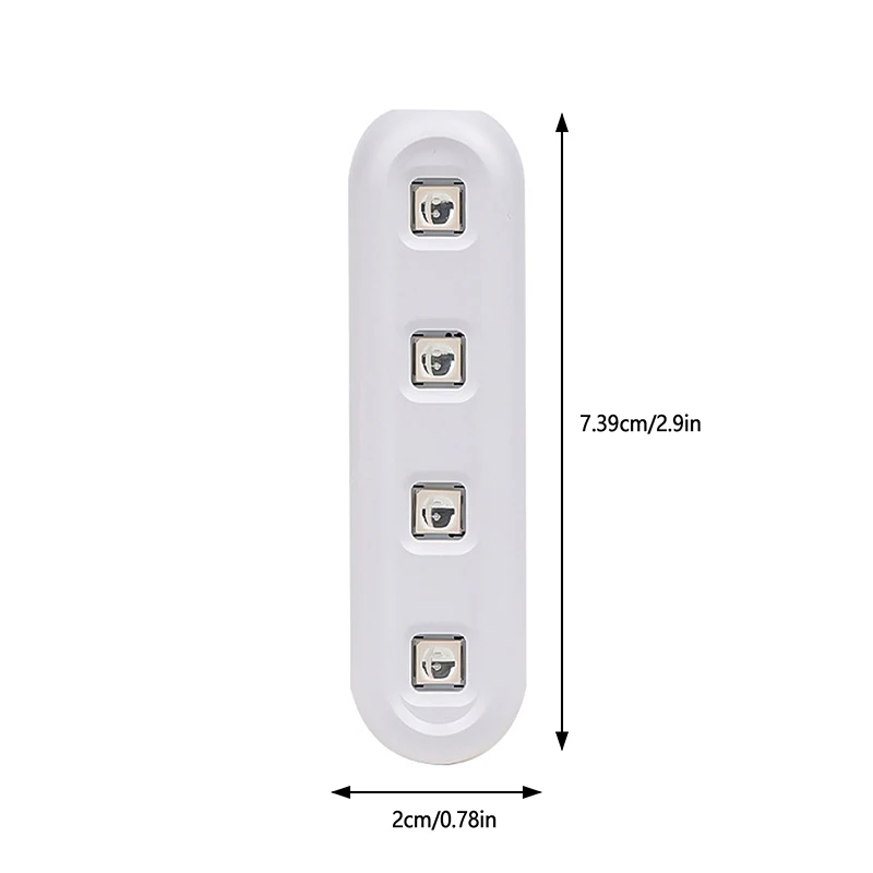 Handheld Mini Portable Two Speed Adjustment Quick Dry Machine Gel Polish Nail Dryer Lamp Manicure Tool