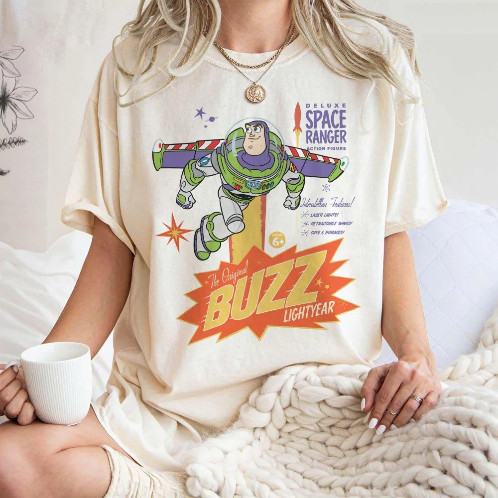

Retro Disney Toy Story Movie Characters Shirt Buzz Woody Jessie Aliens Disneyland Vacation Trip Gift Shirt