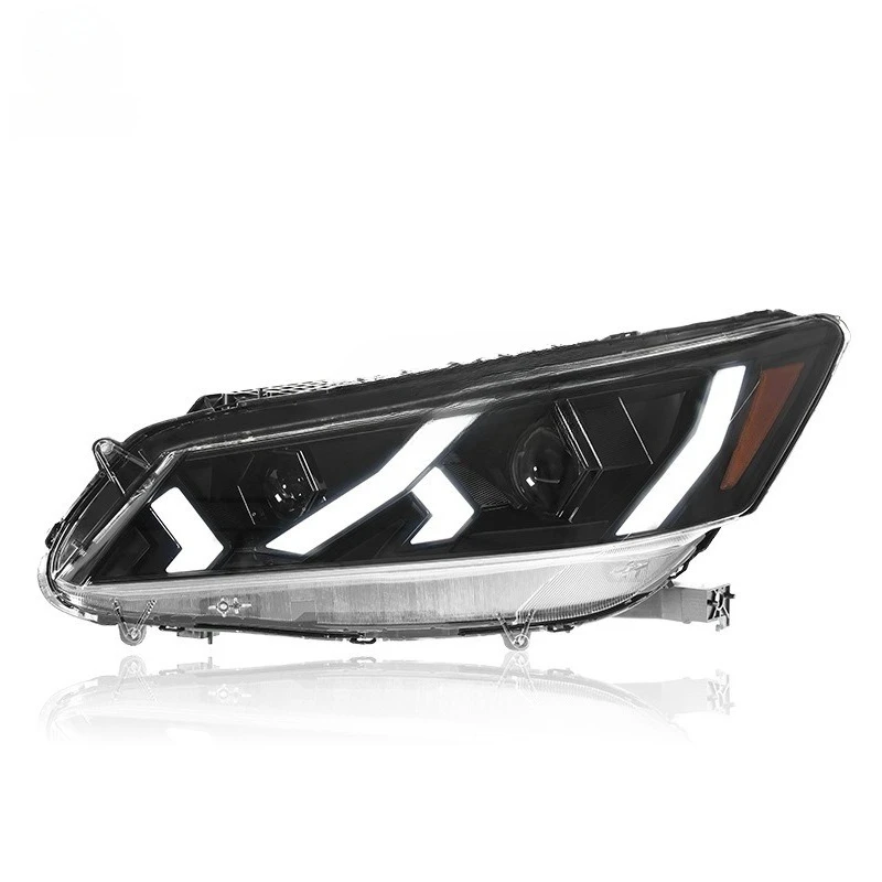 

Suitable for 16-17 9.5 headlight assembly modifiedstyle LED lens daytime running lights