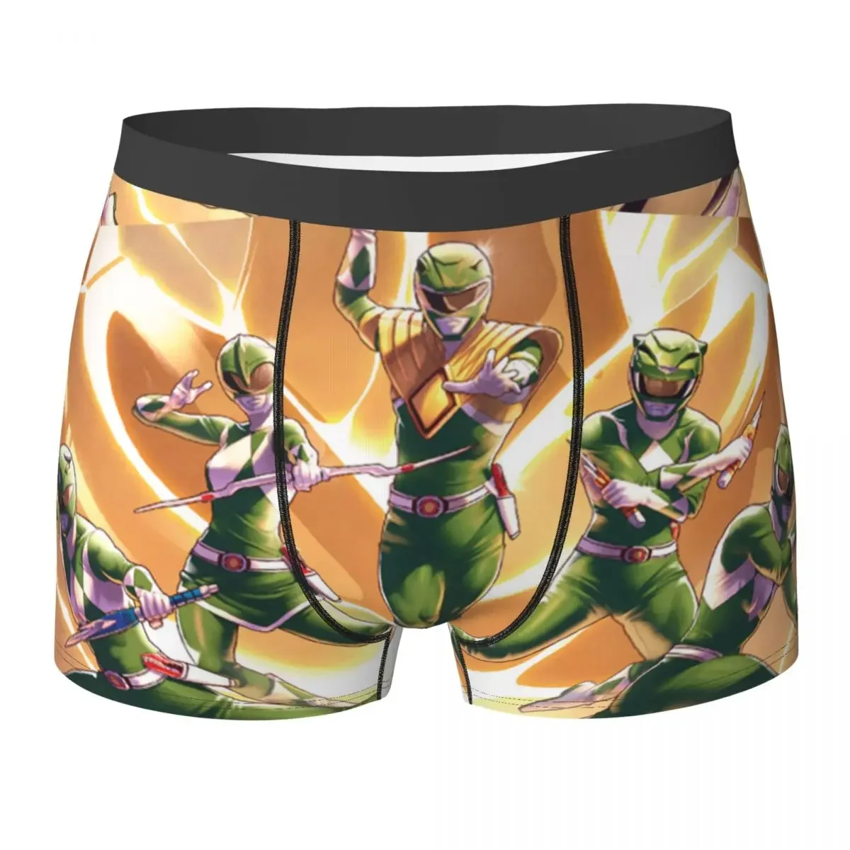 

2025 NEW Boxer Underpants Shorts Mighty Morphin Power Ranger Panties Male Ventilate Underwear for Homme Man Boyfriend Gifts