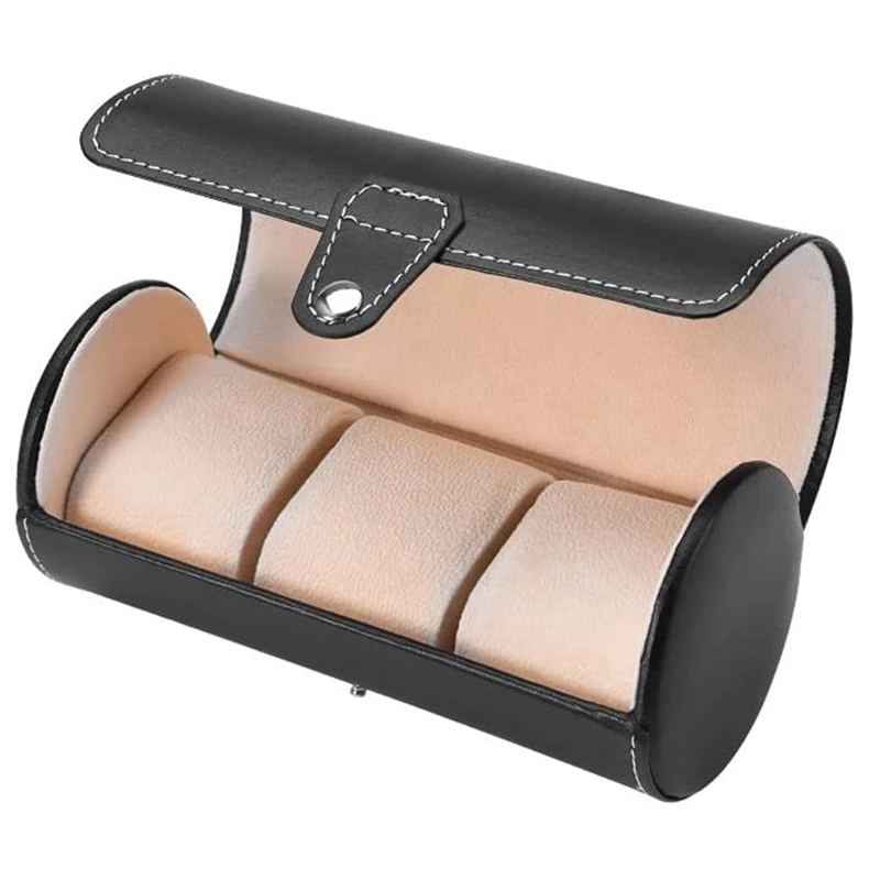 3 Slot Travel Watch Box Jewelry Storage Case Porch Jewellery / Watch Box / Watch Boxes