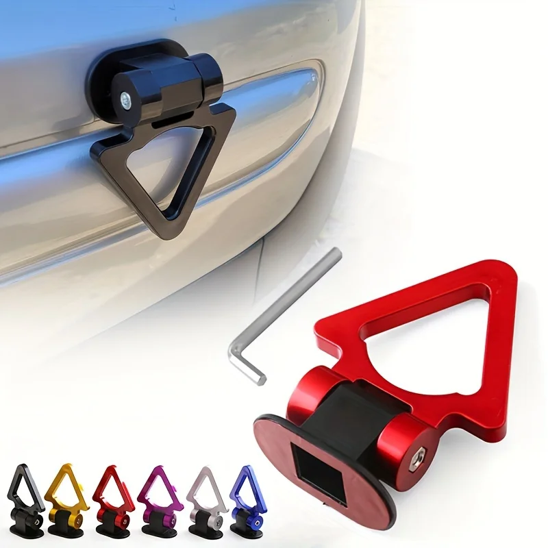 

Автомобильный Стайлинг крючки для прицепа Украшение Наклейка автомобиль авто задний передний прицеп новая модель гоночное кольцо буксировочный крючок для транспортного средства