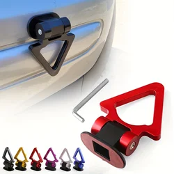 Car Styling Trailer Hooks Sticker Decoration Car Auto Rear Front Trailer New Simulation Racing Ring Vehicle Towing Hook