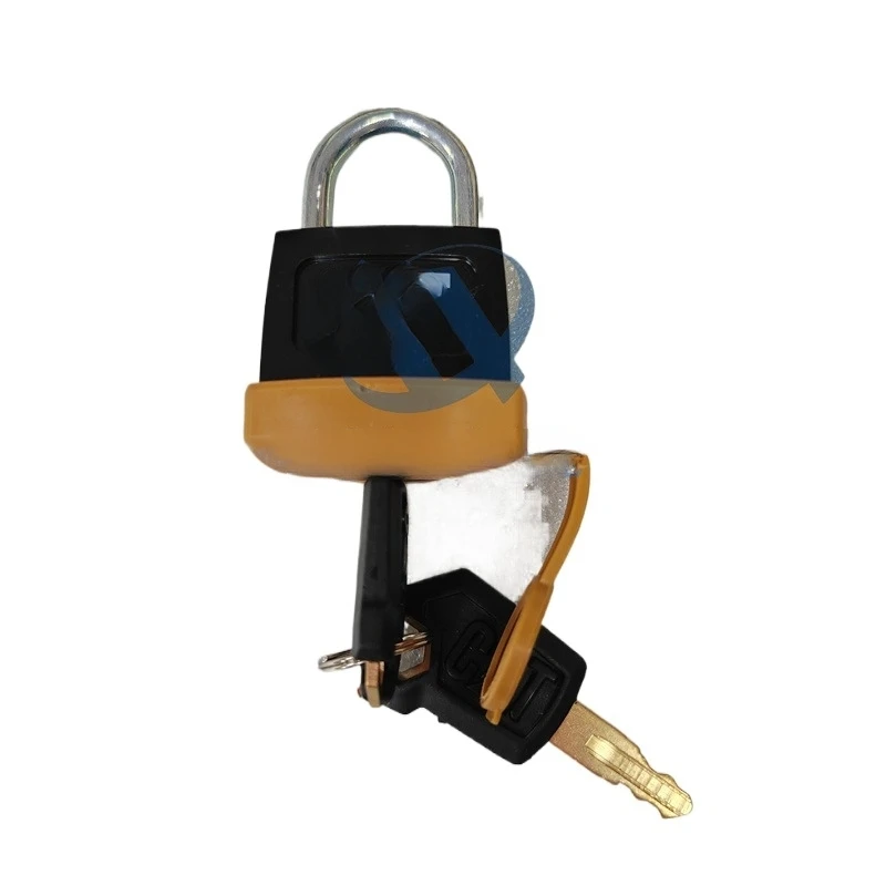 

Machinery parts 246-2641 Padlock Group with Key for cat Excavator 5P8500 246-2641 2462641