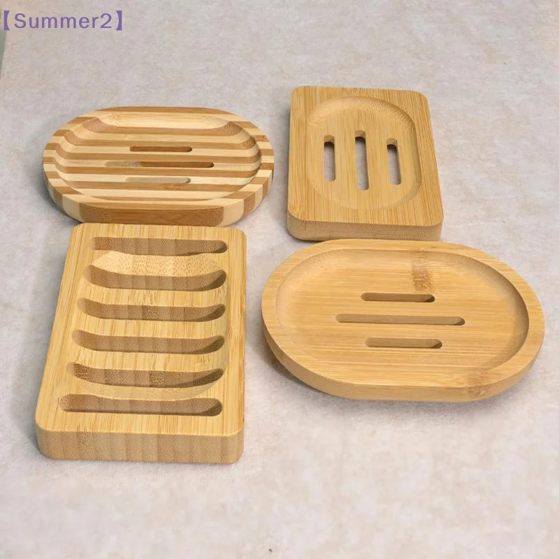 【Xia2】Natural Bamboo Soap Dish - đánh giá và giá Bamboo Cutlery Set