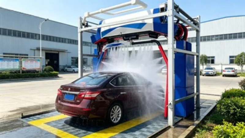 360 Full Automatic Electric Car Wash Machine System Brushless Touchless Dryer Stainless Steel 8MPa Pressure 3-Year Warranty Cars