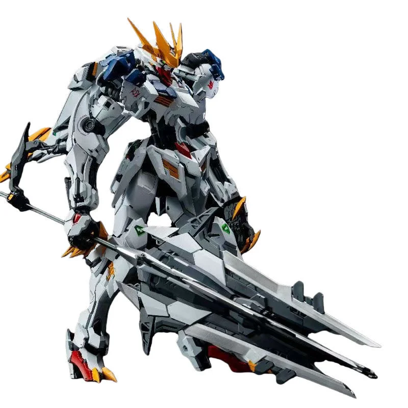 

In Stock Original Genuine 1/100 Scale [Fenrir Wolf King] with Bonus Barbatos Mecha Assembly Model Movable Model Action Figure