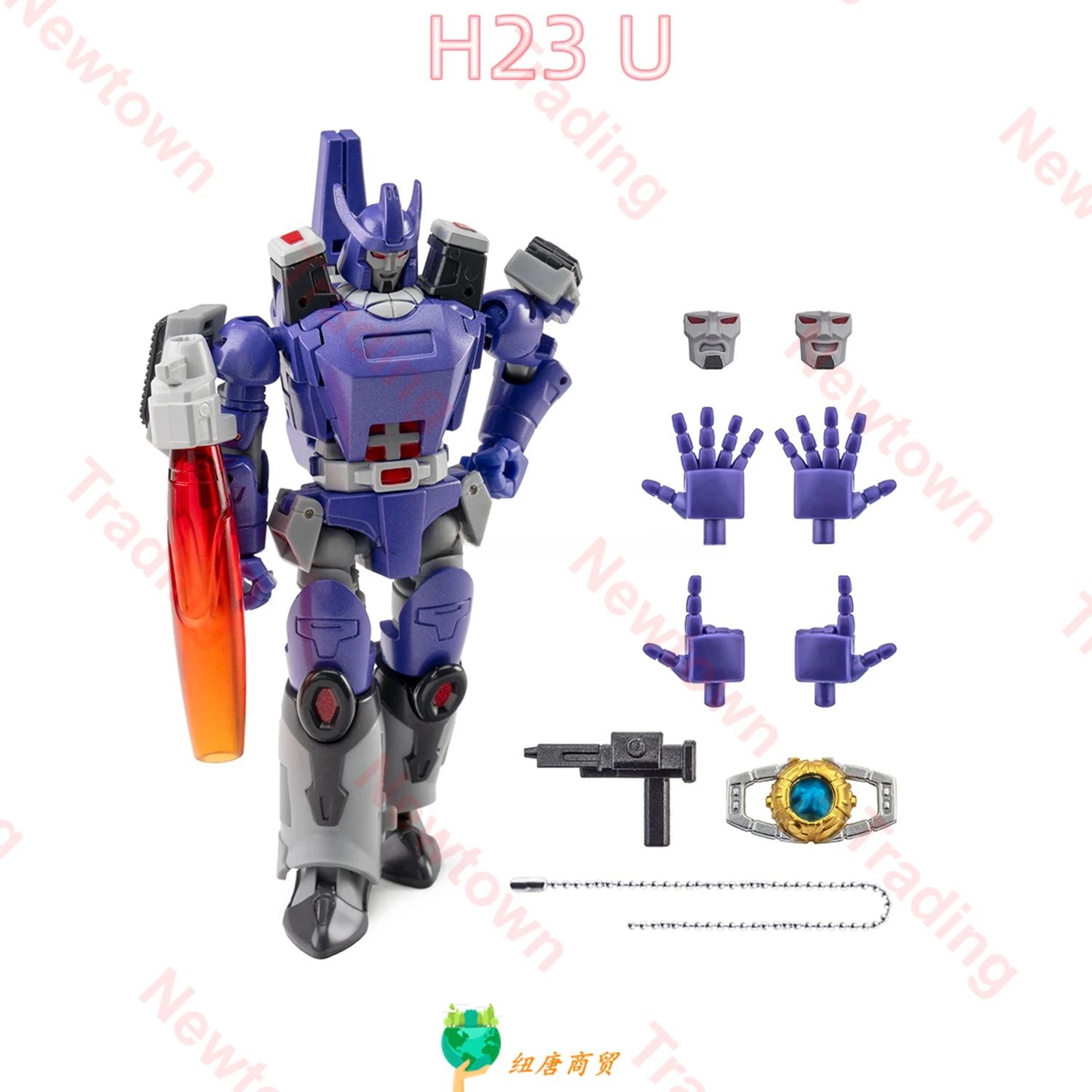 

[NEW]Transformation NewAge NA H23U Darius Galvatron G1 Action Figure Robot With Box