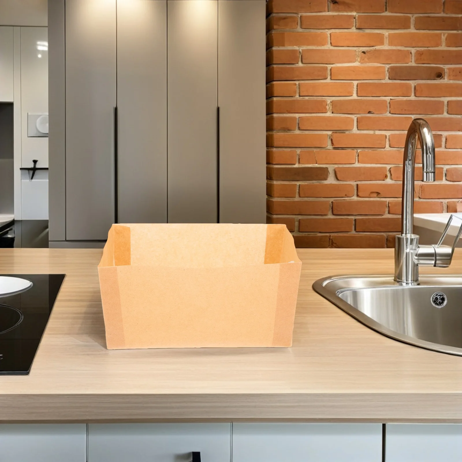 

100Pcs Greaseproof Baking Liners Nonstick Bread Loaf Paper Liners for Cake Toast Bread Pan Baking Cake Pan Paper