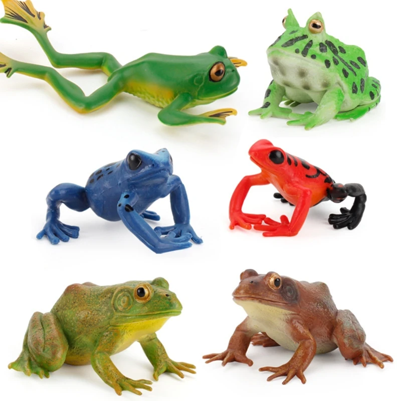 

Funny Plastic Made Realistic for Frog Trick Scary Accessories Party Favor for Creative Supplies Kids Relieve Boredom