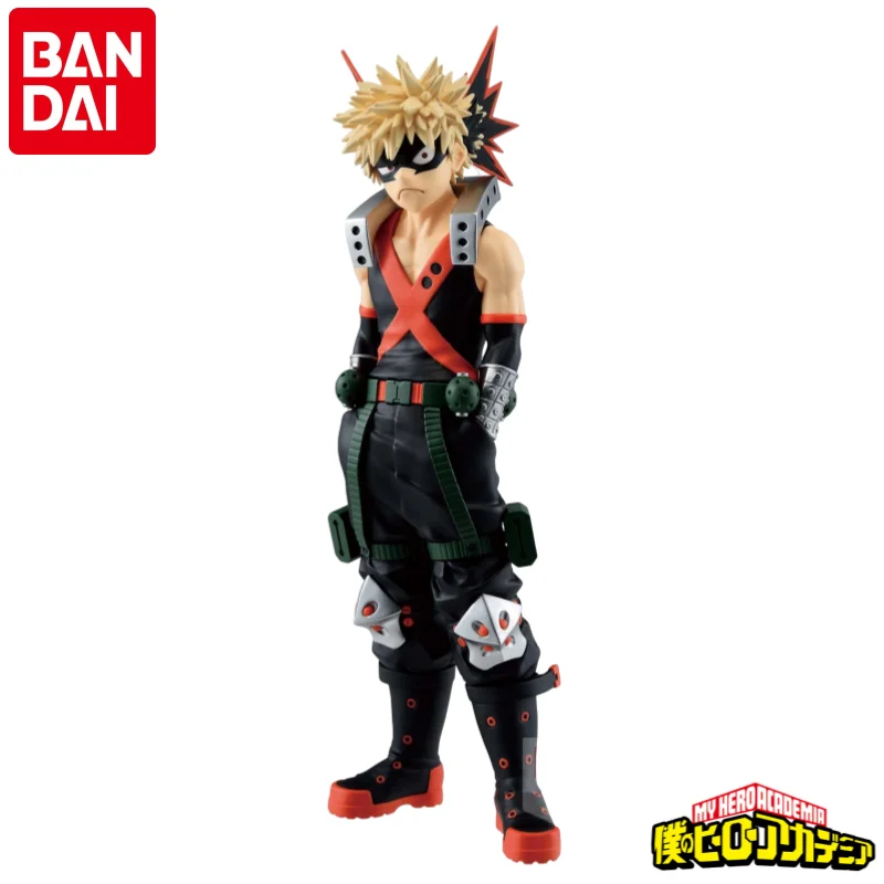 

In Stock Original Bandai Holiday Gifts 100% Genuine Bakugou Katsuki Figurine Model Statue Ornaments Anime Merchandise Toys
