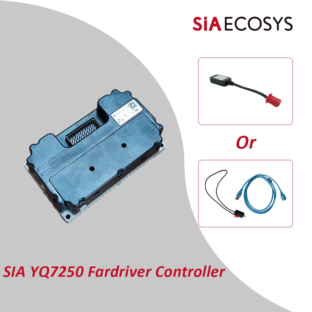 

SIAYQ7250 Fardriver Controller 72V 50A 200A BLDC Controller 1500W-2000W for E-Scooter E-Motorcycle Conversion Controller