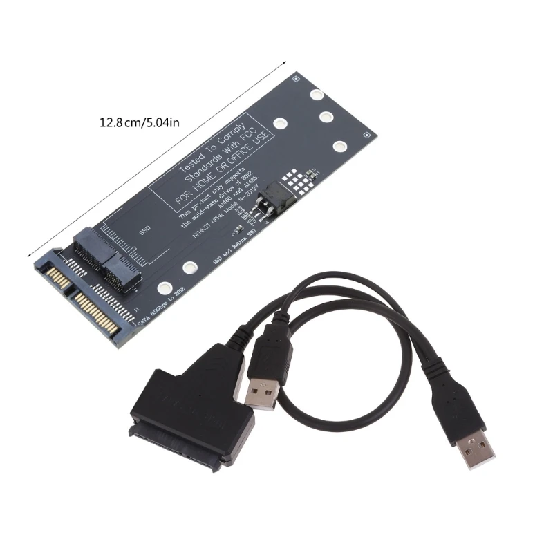 Adapter SATA 7 + 17 Pin do A1466 A1465 A1398 A1425 2012 SATA SSD do 2.5 \